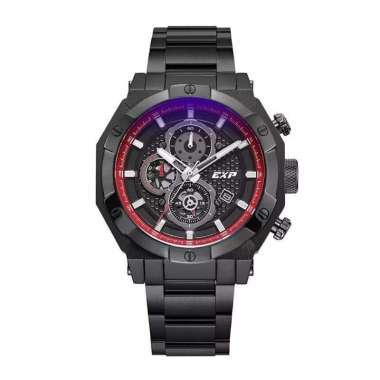 Jam Tangan Expedition E6385 Sport Stainless Steel Black Red