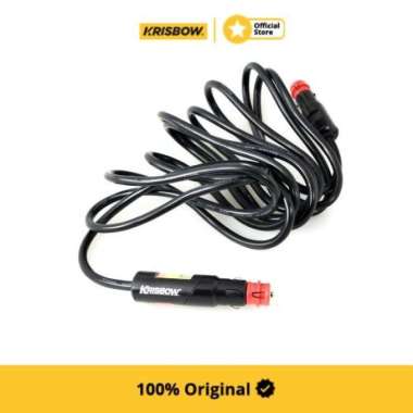 Krisbow Kabel Charger Aki 10A 4 Mtr