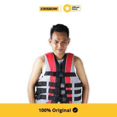 Krisbow Life Vest Rompi Pelampung Srlvrngl Size L/Xl - Merah