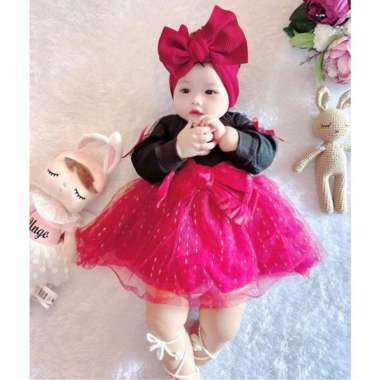 ANABEL DRESS 3-4 tahun random