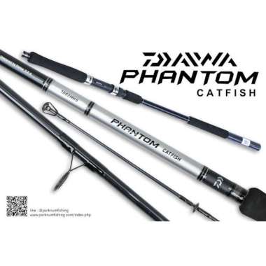 Joran Spinning Daiwa Phantom Catfish 602Mhs 15-30Lbs 180Cm Multicolor