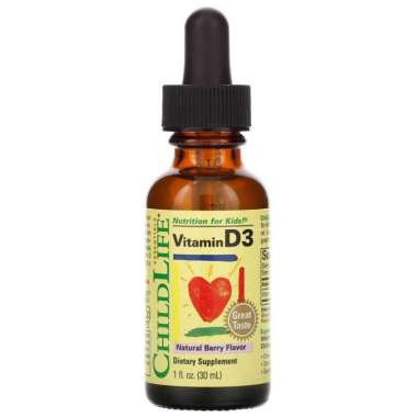 Childlife Vitamin D3 Natural Berry 30ml - vitamin bayi anak