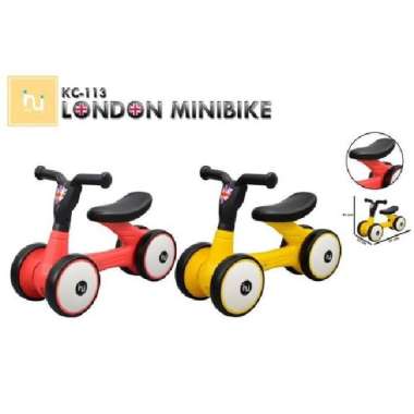 INUI Balance Bike Pus Bike 18m+ / Sepeda anak Merah