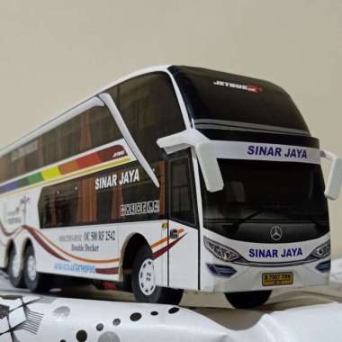 Miniatur Bus Sinar Jaya Dd Multicolor