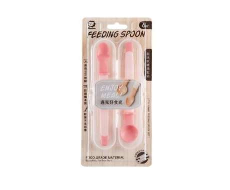 Simba Feeding Spoon/Simba Juicy Jelly Spoon With Case Pink