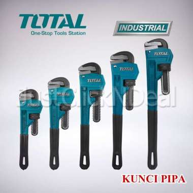 TOTAL Kunci Pipa Ledeng 8 - 24 Inch Heavy Duty Pipe Wrench 18 Inch