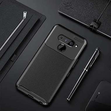 LG V50 THINQ CASE FULL CARBON FIBER AUTOFOCUS SHOCKPROOF PREMIUM