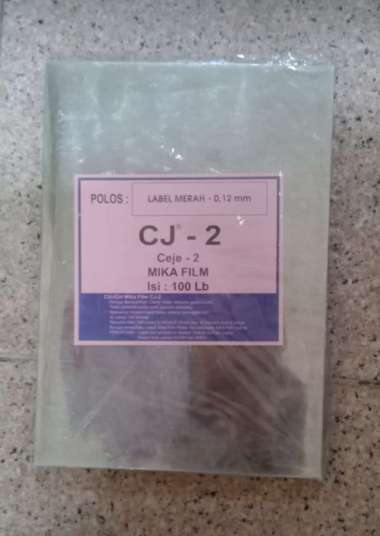 Cover Jilid Plastik Mika Folio Tebal Cj 2 Multicolor