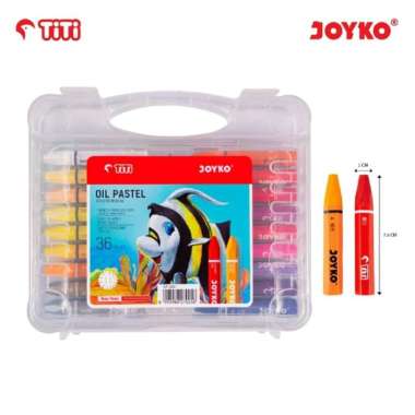 Crayon Oil Pastel Titi 36 Warna Multicolor