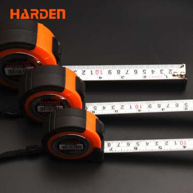 Meteran CM DAN INCHI / Alat Ukur Harden 3mx16mm / 5mx19mm / 7.5mx25mm HARDEN 5mx19mm