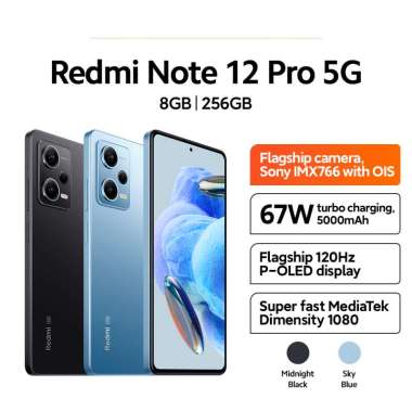 Redmi Note 12 Pro 5G 8/256GB Black