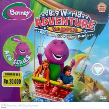 Barney The Movie Big World Adventure | VCD Multivariasi Multicolor