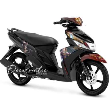 Decal Mio M3 Full Body Stiker Yamaha Mio Z 125 Ironman