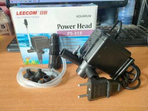 Power Head Premium Pompa Celup Aquartium Leecom ps 315 7 watt mesin pompa aquarium 7 watt