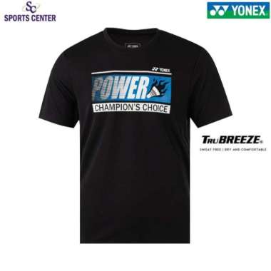 Kaos / Jersey Yonex Vibe TruBreeze 1538 Jet Black M