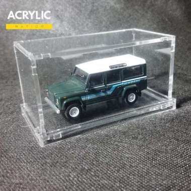 Box Display Akrilik Acrylic Short Diecast 1/64 Hotwheels