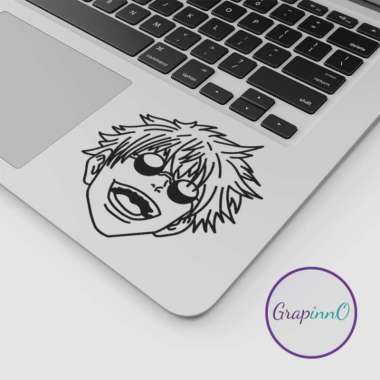 Gojo Satoru Stiker Jujutsu Kaisen Anime Stiker Decal Rest Palm Laptop Macbook