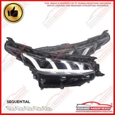 HEADLAMP – TOYOTA FORTUNER 2021 – NOW - SEQUENTIAL - LIGHTBAR