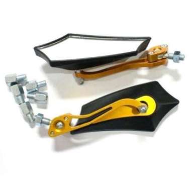KACA SPION BATMAN CNC UNIVERSAL SEMUA MOTOR / KACA SPION MOTOR BATMAN CNC Yamaha Biru