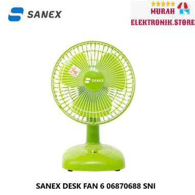 KIPAS ANGIN MEJA/DESK FAN SANEX 6 INCH FD 0688 / 0687
