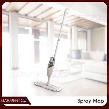 Spray MOP Alat Pel Modern Dengan Penyemprot Air Magic MOP +0 KAIN MERAH