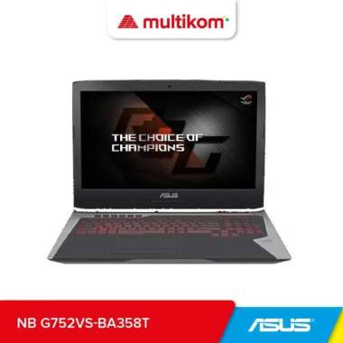 LAPTOP ASUS ROG G752VS I7 7820H 16GB 1TB GTX1070 17.3 FHD W10