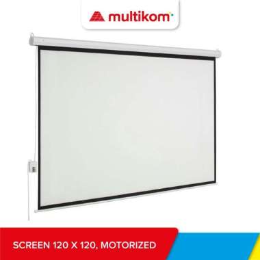 MOTORIZED PROJECTOR SCREEN 120X120