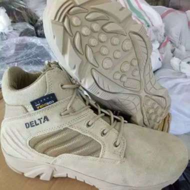 SPV X Sepatu Delta Cordura Tactical Import Made in Usa Original 43 Tan/coklat 6in