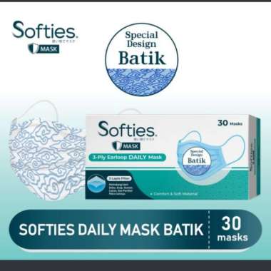 SOFTIES Daily Mask 30's Batik Multivariasi