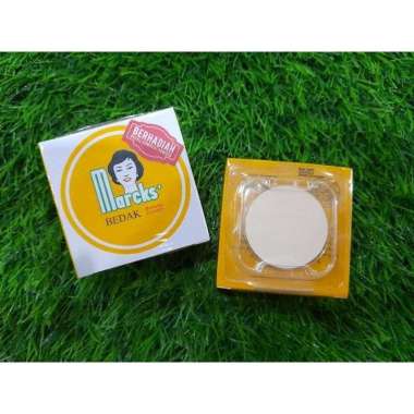 Marcks active 20 gram bedak mars kecil ( tempat kaca pakai dos ) Pink