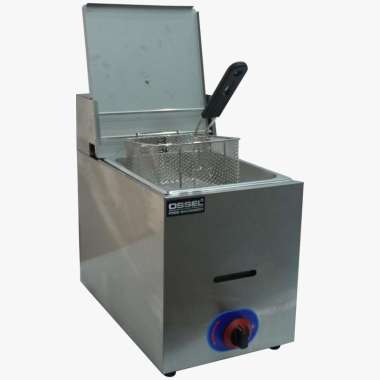 TERMURAH OSSEL Gas Fryer 1 Tangki Penggorengan Kentang Gas Deep Fryer PEnggorengan Gas LPG