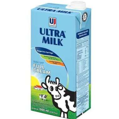 Susu Ultra Milk Full Cream 1 Liter