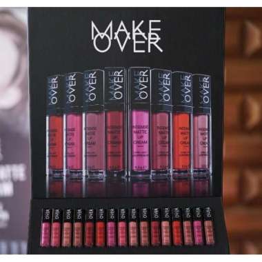 MAKE OVER INTENSE MATTE LIP CREAM || Lipstick Make Over 014 COCO