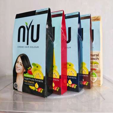 NYU Creme Hair Colour - No Ammonia Cherry Red