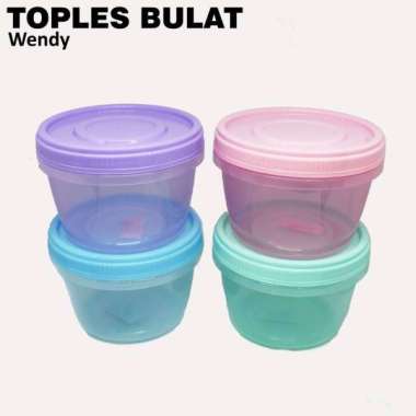 Toples Drat Wendy - Kecil - 550ml - Foodgrade - Toples Kue Kering