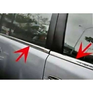 LIST LIS KACA SAMPING CROME WINDOW LINER MOBIL DAIHATSU SIGRA CALYA - SEAESAW