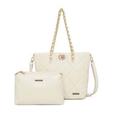 Tas Wanita Palomino Nesta Totebag - Ivory ORIGINAL