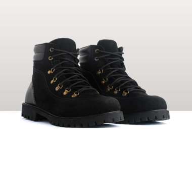 MIVASO TRAGEN Footwear Fleming Series Sepatu Boots Casual Pria MORTON BLACK 43