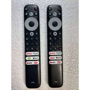 Remote Remot TV TCL ANDROID ORIGINAL - SMART TV TCL ANDROID NEW Multicolor