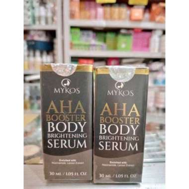 Mykos AHA Booster Body Brightening Serum , serum AHA