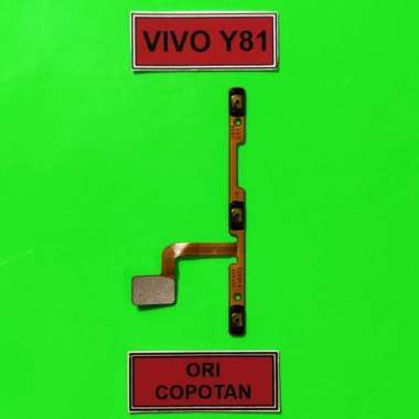 FLEXIBLE TOMBOL ON OFF POWER VOLUME VIVO Y81 ORIGINAL COPOTAN