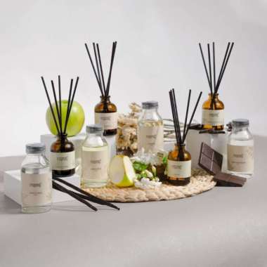 All Reed Diffuser - Summerspring Pengharum 40 ML - Pengharum Ruangan / Pengharum Toilet COFFE BEAN