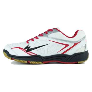 RADIANT EAGLE SEPATU BADMINTON DAN BULUTANGKIS ORIGINAL SEPATU SPORT PRIA WANITA 44 PUTIH MERAH