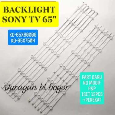 LAMPU LED BL BACKLIGHT TV SONY KD-65X8000G KD-65X750H 65X8000G 65X750H Multicolor