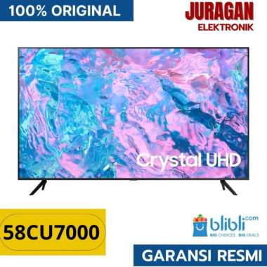 Led TV 58 Inch Samsung 58CU7000 UA58CU7000KXXD Smart Google Tv