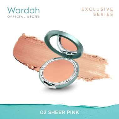 Wardah Exclusive Creamy Foundation Foundation Cream 02 Sheer Pink
