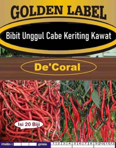 Bibit Unggul Cabe Keriting Kawat|Benih Cabai Kawat|Bibit Cabe Kriting