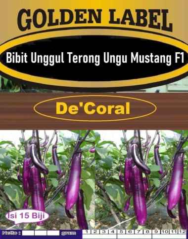 Bibit Unggul Terong ungu Mustang F1|Benih Terong Ungu|Terong Mustang