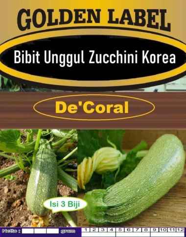 Bibit Unggul Zucchini Korea | Benih Sayur Zucchini | Zukini |Zuchini