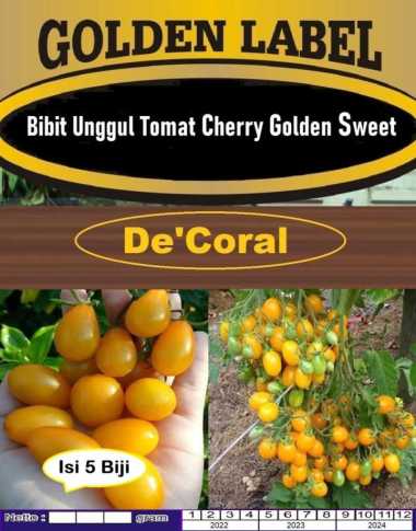 Bibit Unggul Tomat Cherry Golden Sweet|Benih Tomat Golden Sweet